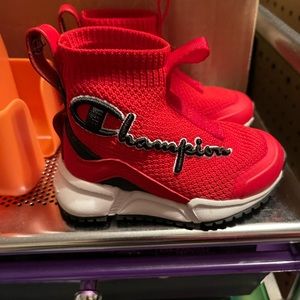 Infant/toddler Champion shoes. Size 5. One wore a few times. Still new